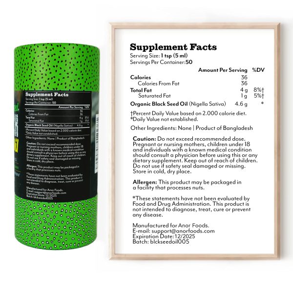 Black Seed Oil 8.4 Fl Oz - Image 7